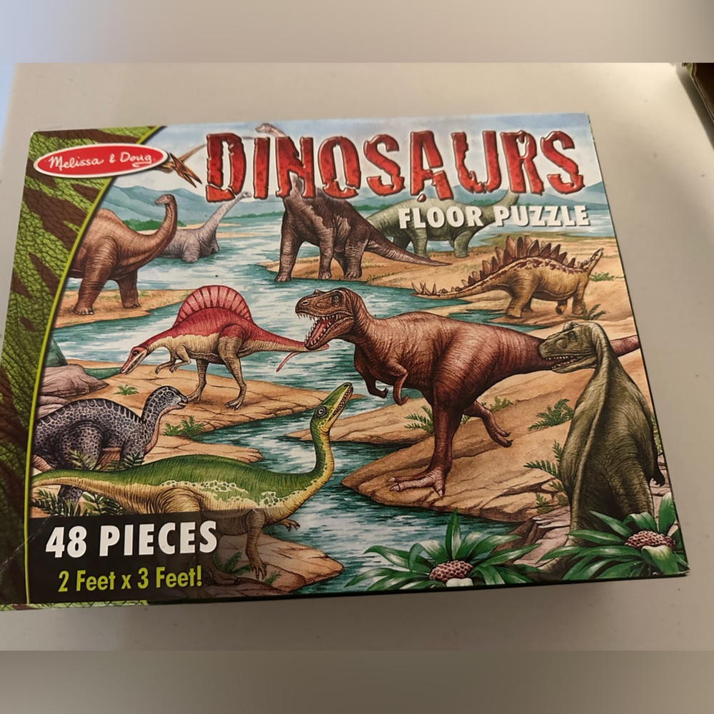 Dinosaur floor puzzle 48 pieces
